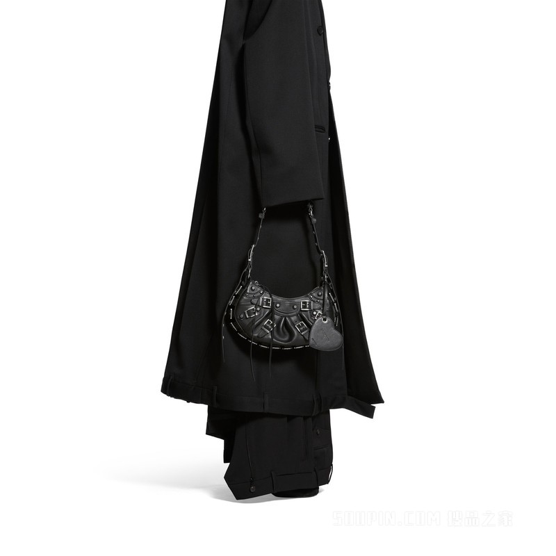 LE CAGOLE搭扣加小号肩背包