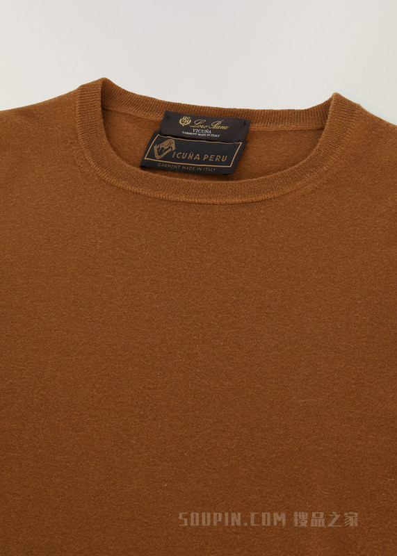 Loro Piana 女士圆领针织衫 骆马毛