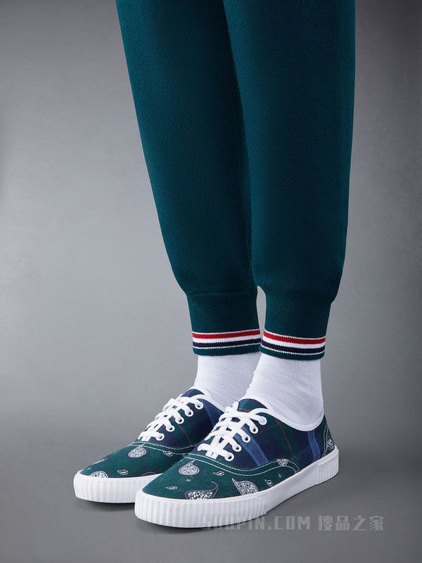 [早秋新品]男士羊绒条纹运动裤