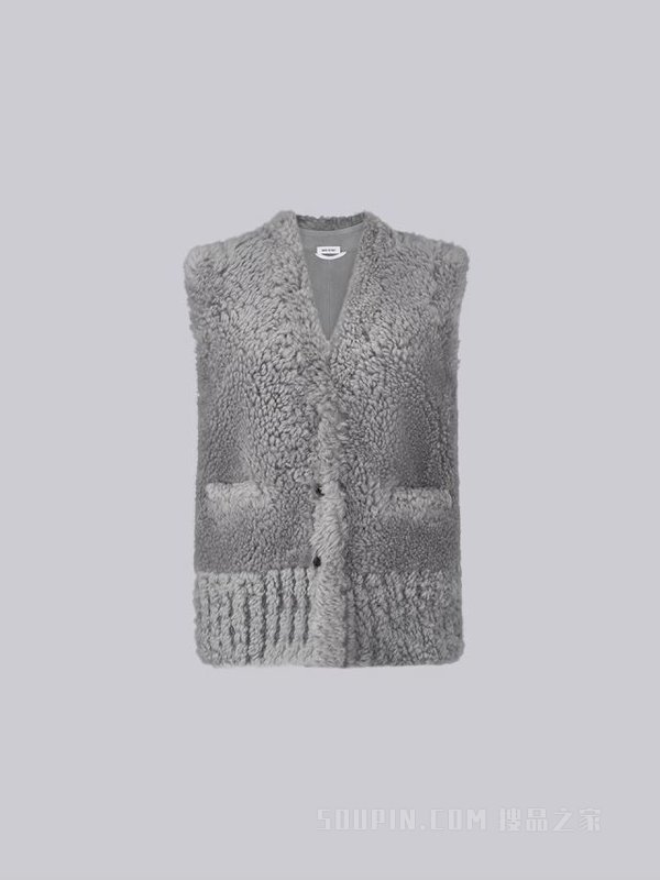 [早秋新品]女士毛皮马甲