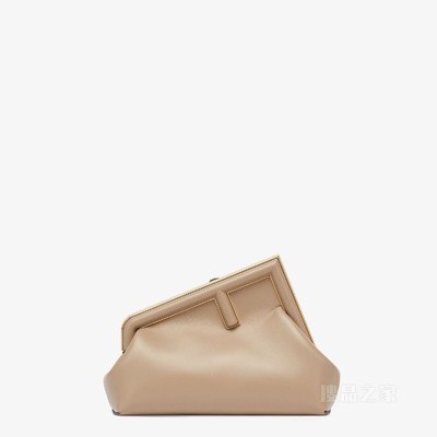 Fendi First小号手袋 鸽子灰皮质手袋