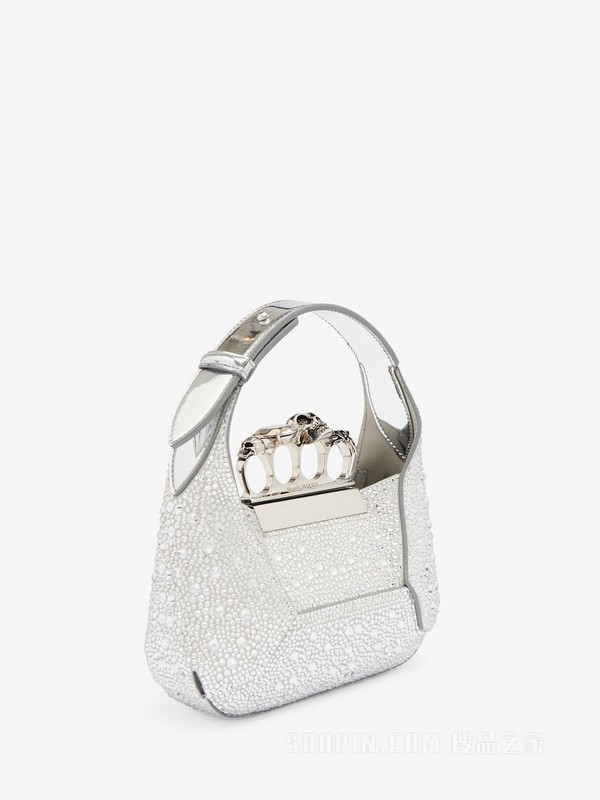 Jewelled Hobo迷你手袋
