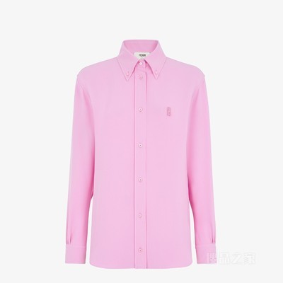 衬衫 粉红色卡迪衬衫
