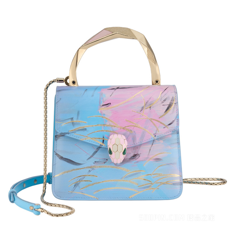 Serpenti Forever Ocean 手提包