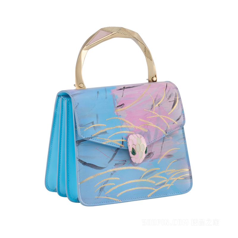 Serpenti Forever Ocean 手提包