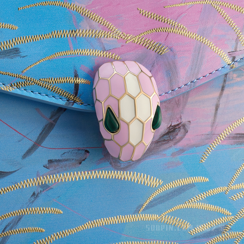 Serpenti Forever Ocean 手提包