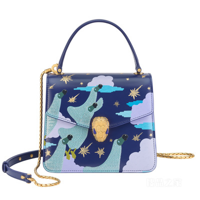 Serpenti Forever Night 手提包