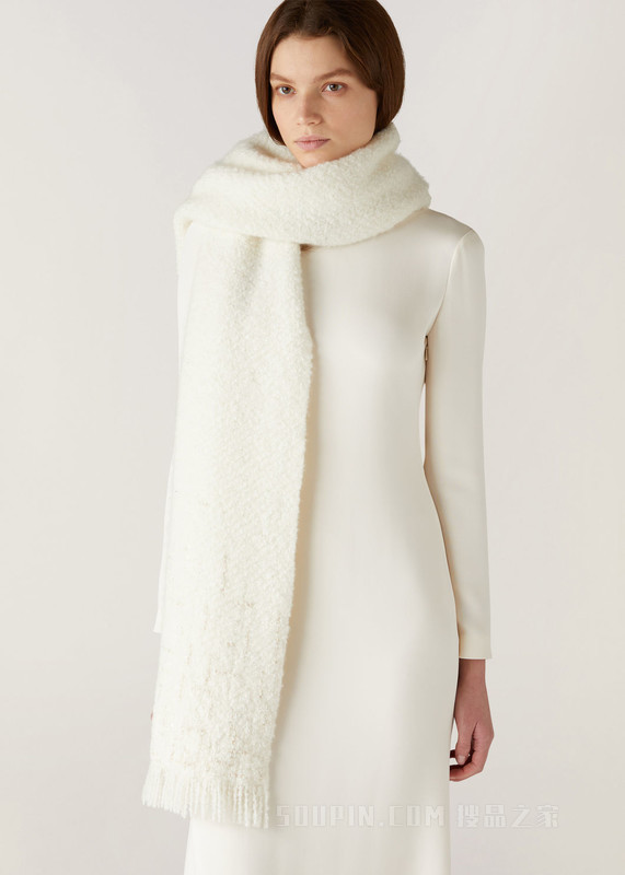 Loro Piana 女士围巾 桑蚕丝, 羊绒