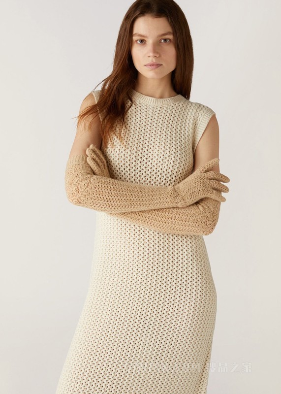 Engadin 女士手套 羊绒
