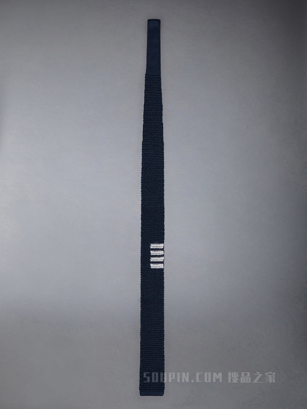 [早秋新品]四条纹华夫格丝绸领带