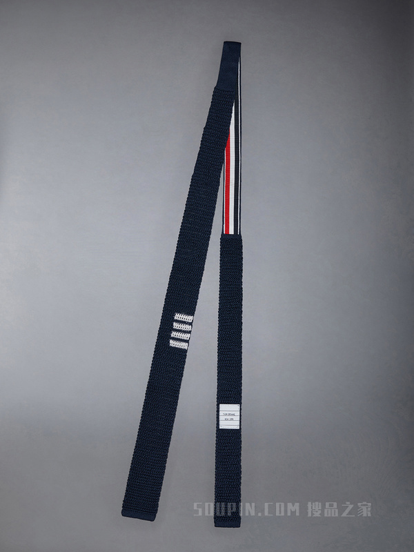 [早秋新品]四条纹华夫格丝绸领带