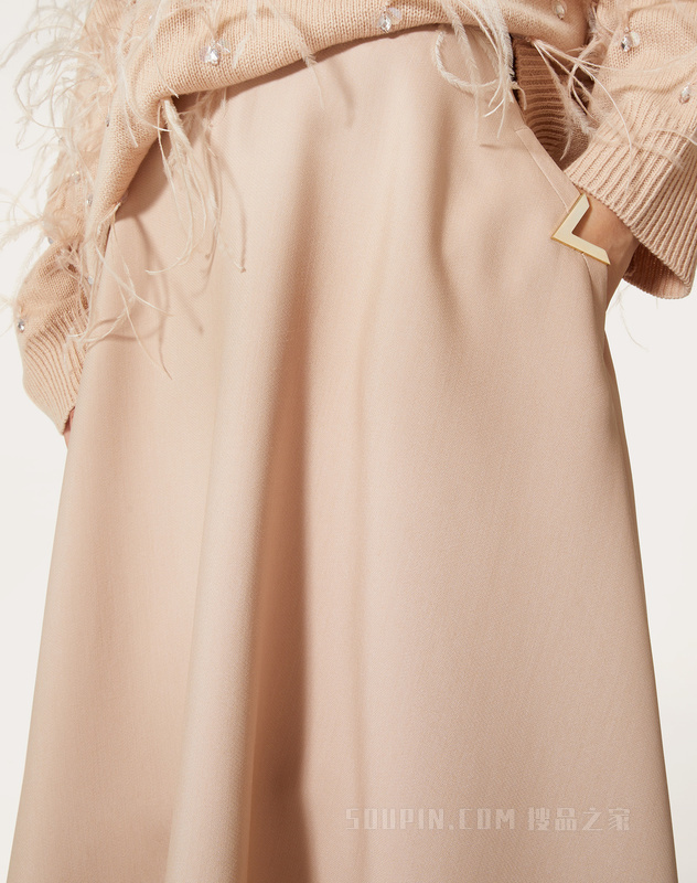 CREPE COUTURE迷笛长裙