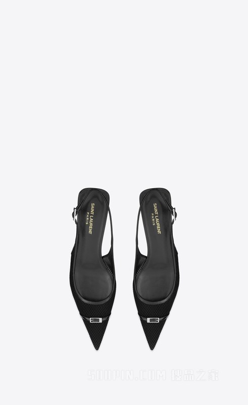 OXALIS网眼露跟高跟鞋