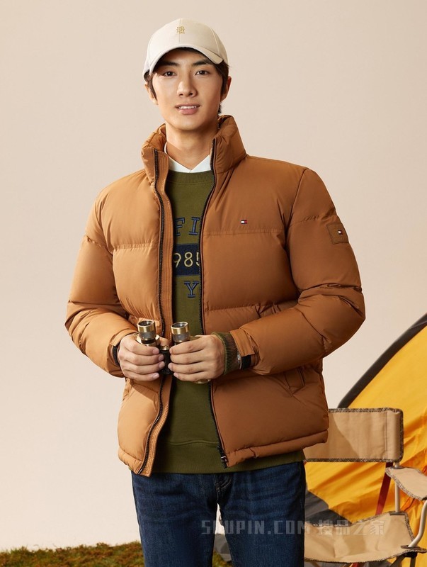 【面包羽绒】【许光汉同款】23冬男鸭绒立领合身羽绒服02541