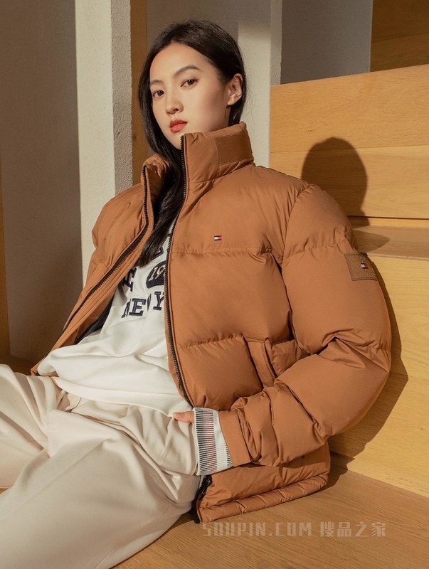 【面包羽绒】【许光汉同款】23冬男鸭绒立领合身羽绒服02541