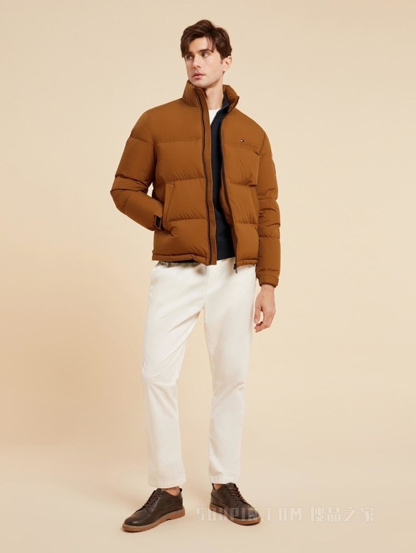 【面包羽绒】【许光汉同款】23冬男鸭绒立领合身羽绒服02541