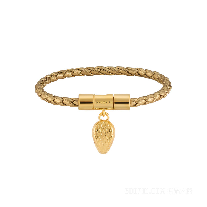 Serpenti Forever 皮革手镯