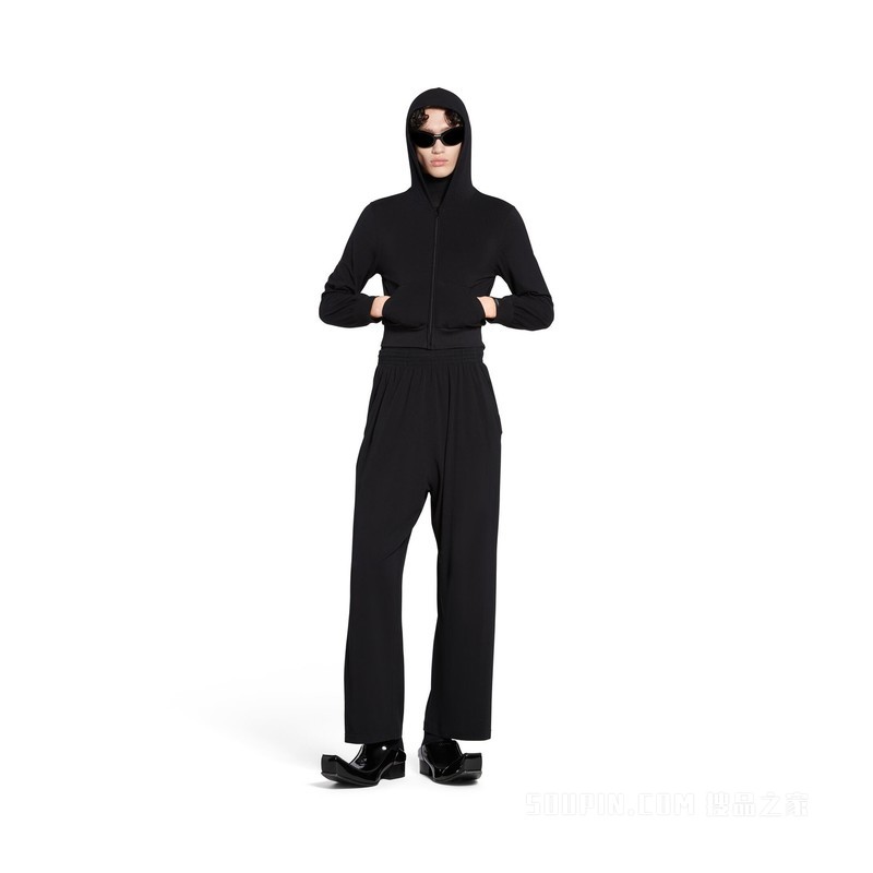 HOODIE合身拉链连帽卫衣