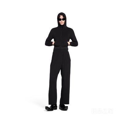 HOODIE合身拉链连帽卫衣