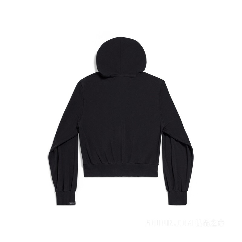 HOODIE合身拉链连帽卫衣
