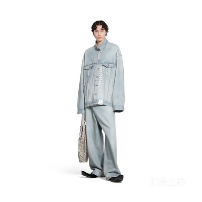 DENIM SIZE STICKER夹克