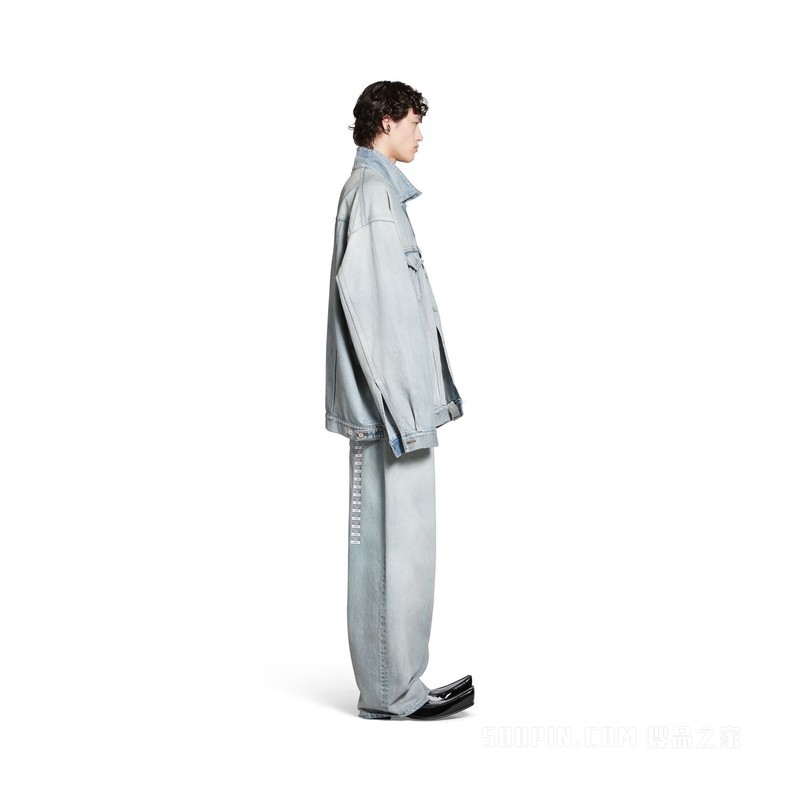 DENIM SIZE STICKER夹克