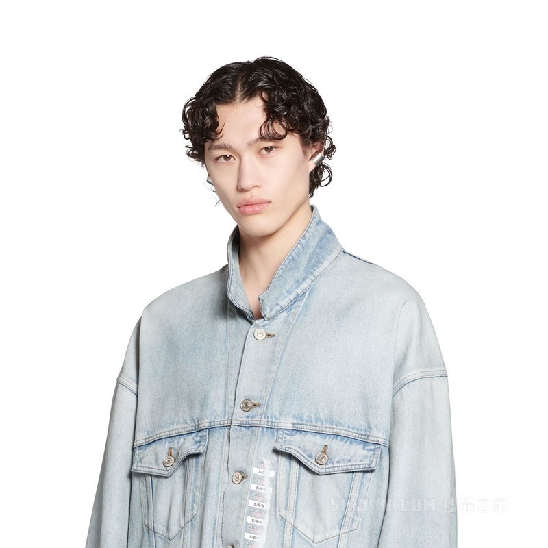 DENIM SIZE STICKER夹克