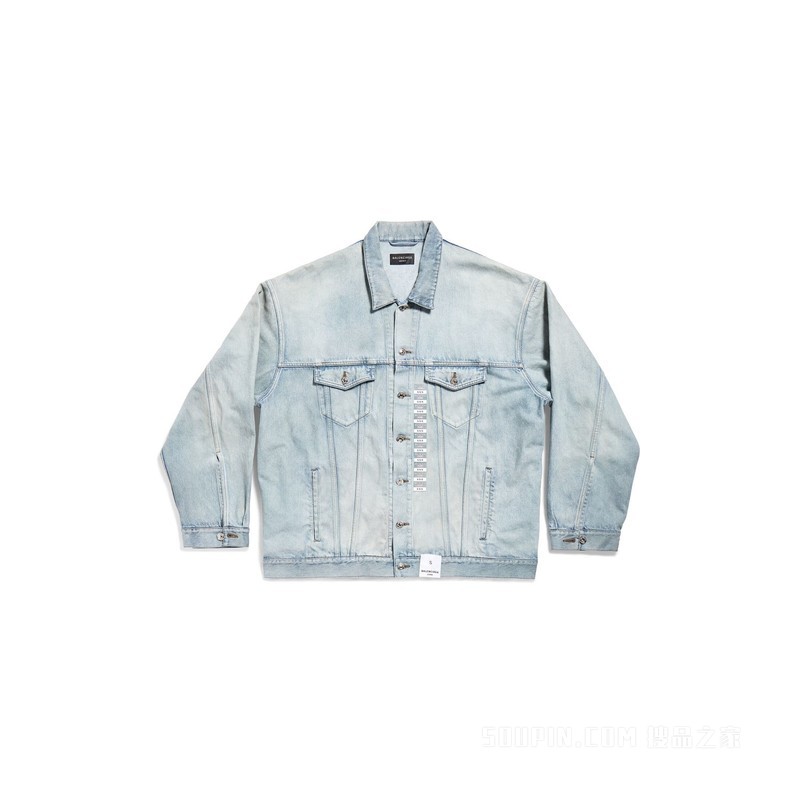 DENIM SIZE STICKER夹克