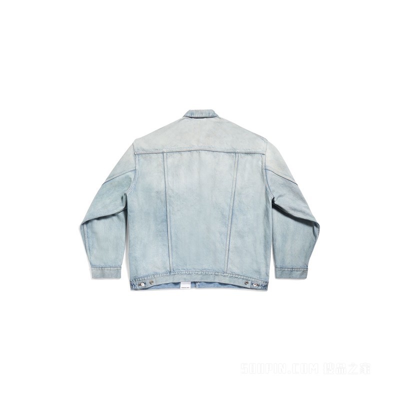 DENIM SIZE STICKER夹克