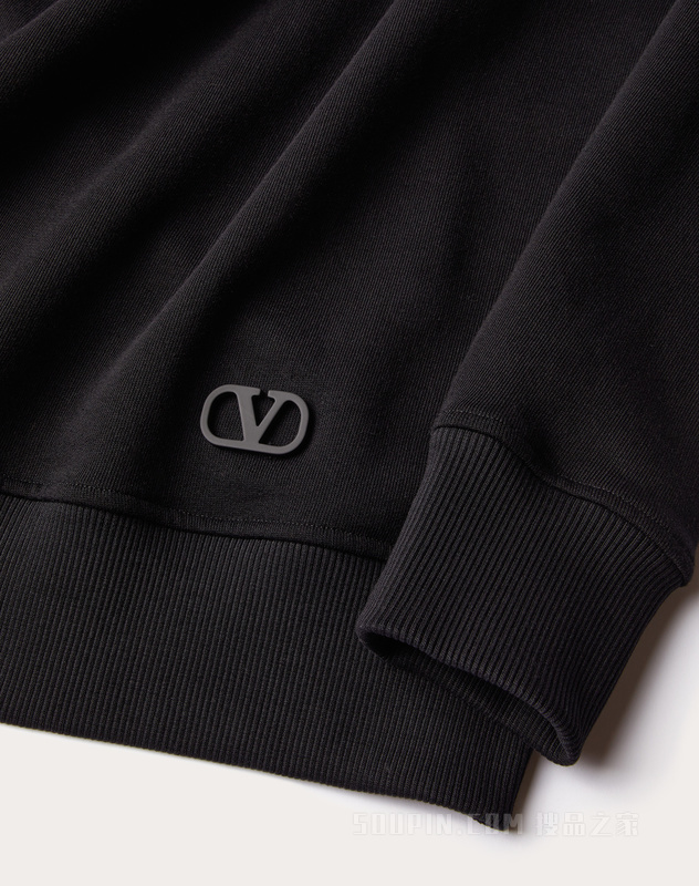 VLOGO SIGNATURE棉质长袖POLO衫