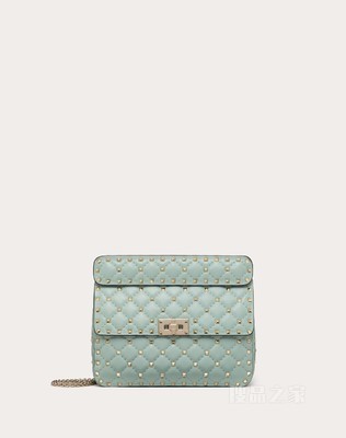 ROCKSTUD SPIKE 纳帕皮革中号手袋