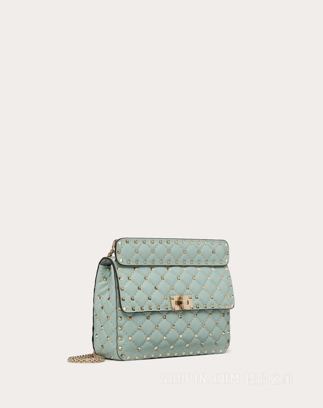 ROCKSTUD SPIKE 纳帕皮革中号手袋