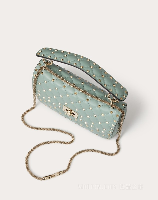 ROCKSTUD SPIKE 纳帕皮革中号手袋