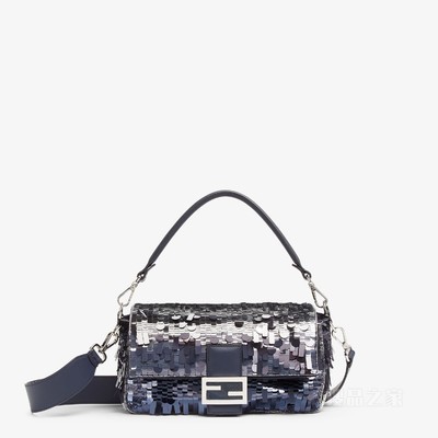 FENDI 手袋 Fendigraphy小号手袋-黑色皮革手袋-女士手袋-FENDI芬迪中国官网