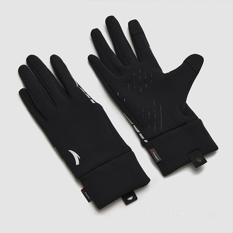 安踏跑步系列男女同款手套