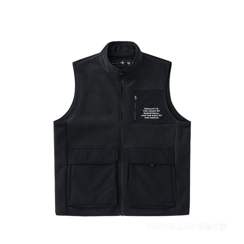 安踏突变计划篮球系列男子加厚马甲