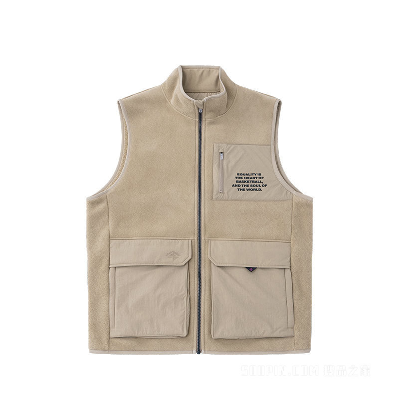 安踏突变计划篮球系列男子加厚马甲