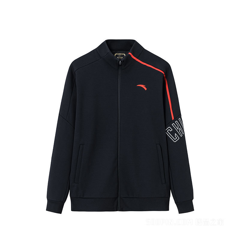 安踏勇立潮头ANTA CHN系列男子加厚针织运动上衣