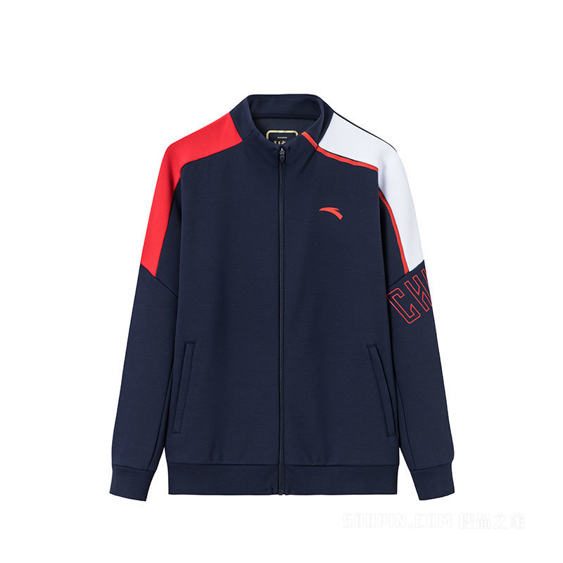 安踏勇立潮头ANTA CHN系列男子加厚针织运动上衣