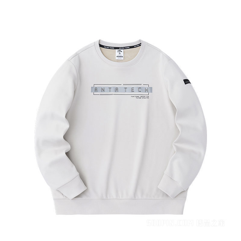 安踏多面城市训练系列男子套头卫衣