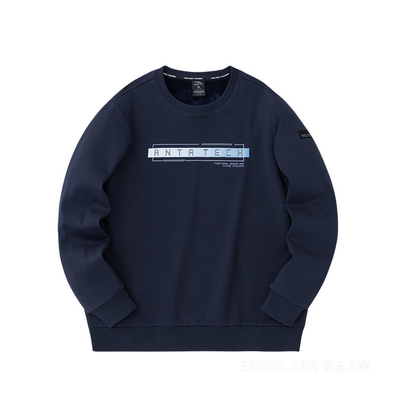 安踏多面城市训练系列男子套头卫衣