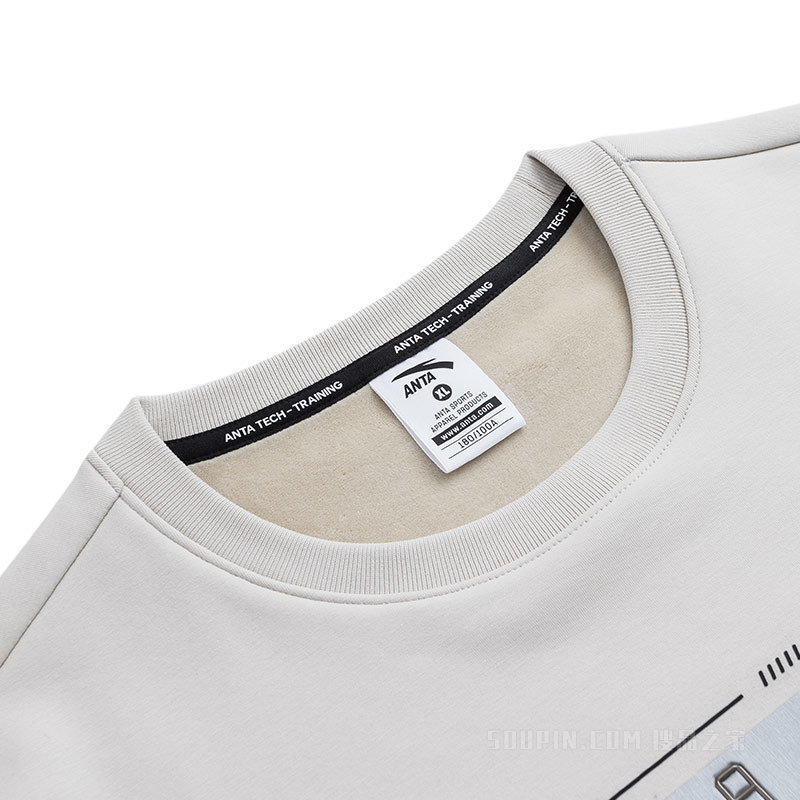 安踏多面城市训练系列男子套头卫衣