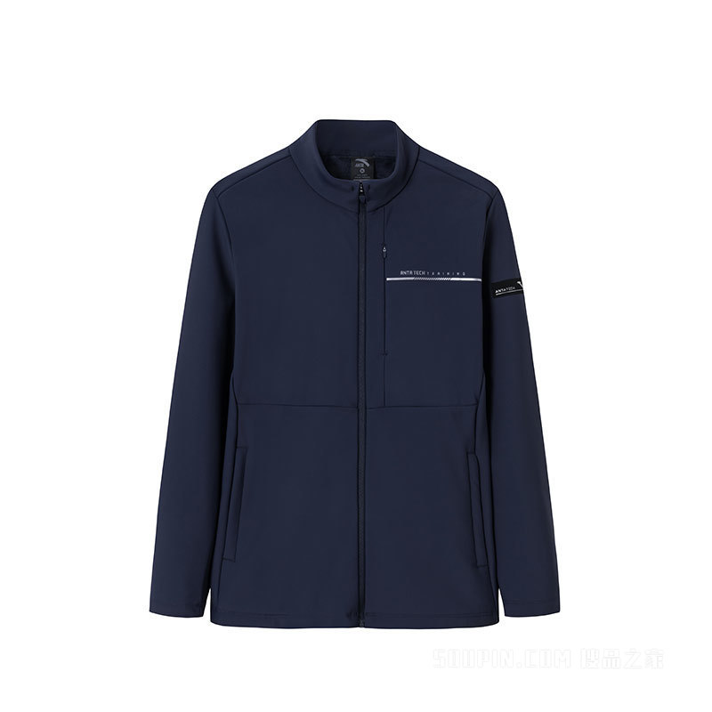 安踏多面城市训练系列男子加厚针织上衣