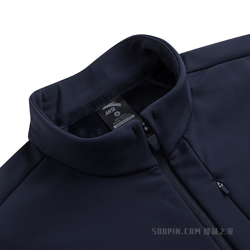 安踏多面城市训练系列男子加厚针织上衣