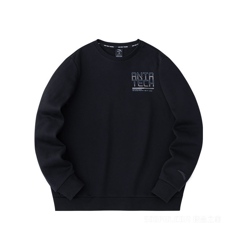 安踏多面城市训练系列男子套头卫衣