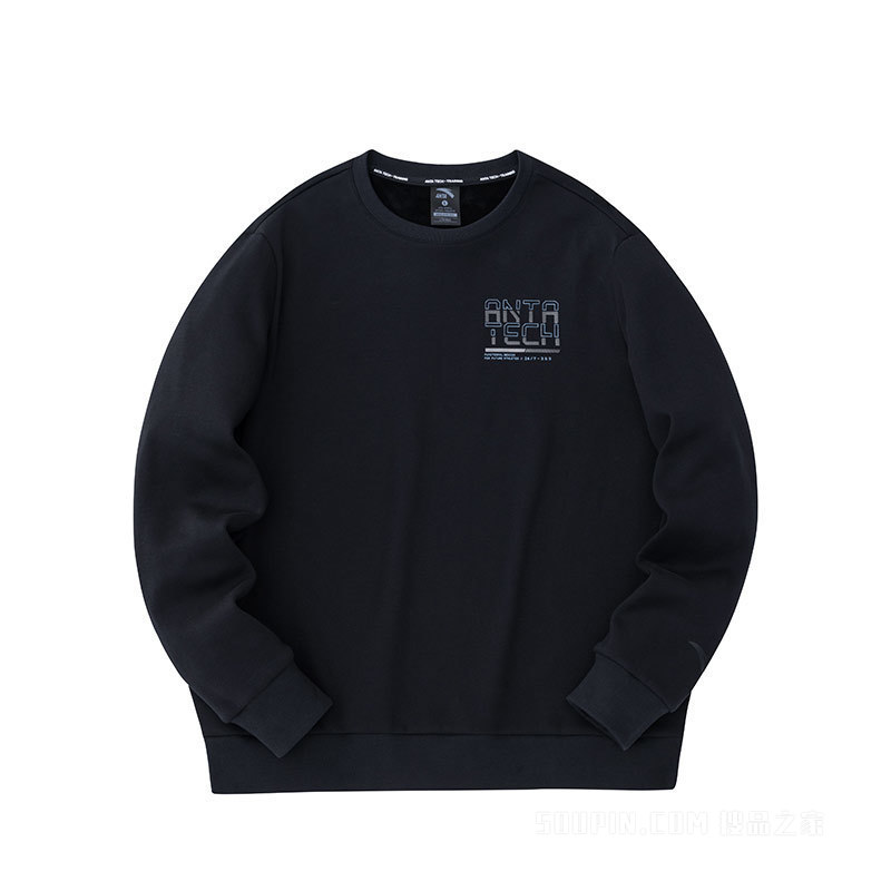 安踏多面城市训练系列男子套头卫衣