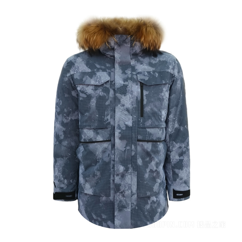 [武大靖同款]安踏冰甲羽绒热“雪”中国系列户外羽绒服中长款保暖防风防泼水