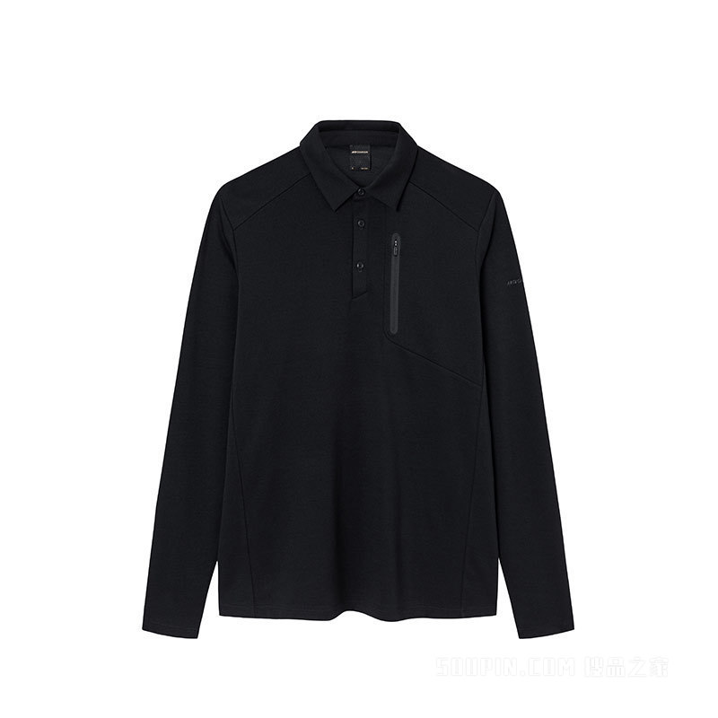 安踏冠军户外系列男子长袖针织衫