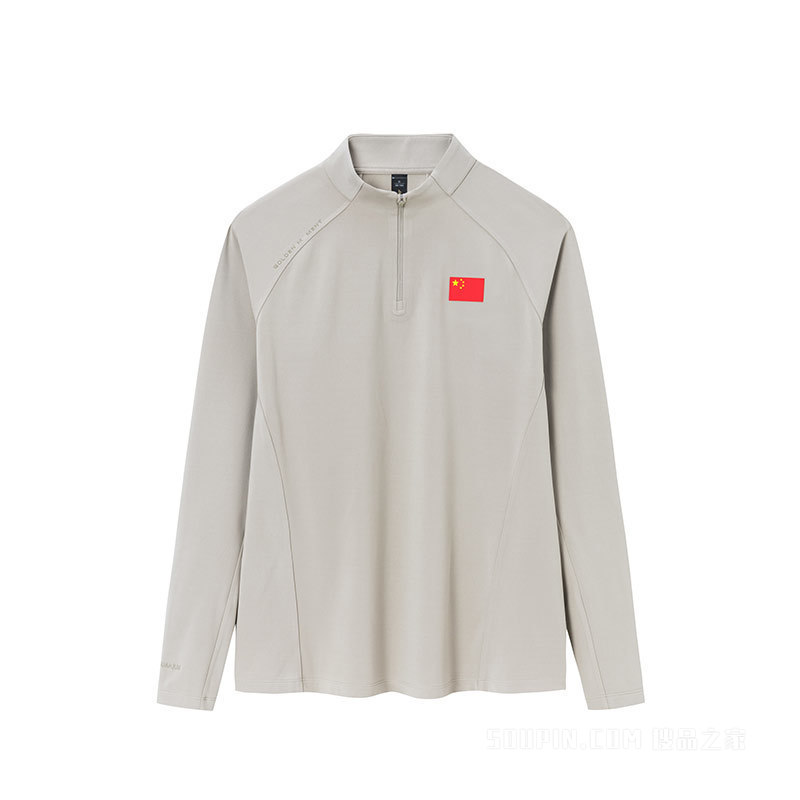 安踏冠军全天候系列男子长袖针织衫