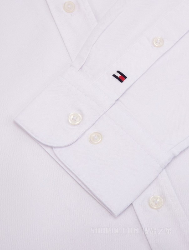24新款早春男装纯棉牛津纺尖角扣合身版衬衫外套MW0MW33797
